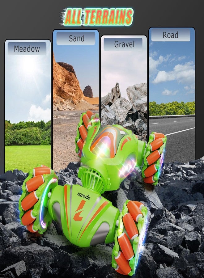 Nicella Gesture Sensing RC Stunt Car, Remote Control Car for Boys Toys Age 6-8-12, 4WD Hand Controlled RC Twist with Light & Music, Cool and Ideas Gifts for Kids Age 7 9 10 11 12 Years - Image 4